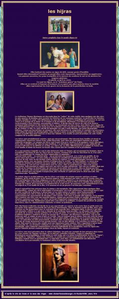 Les Hijras (P�ninsule indienne)